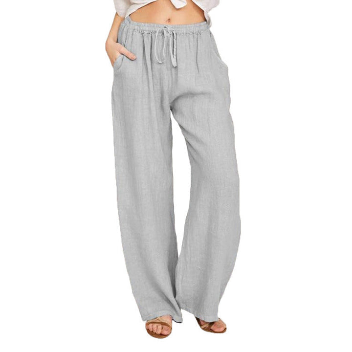 Damen bequeme Leinenhose Echoarchiv