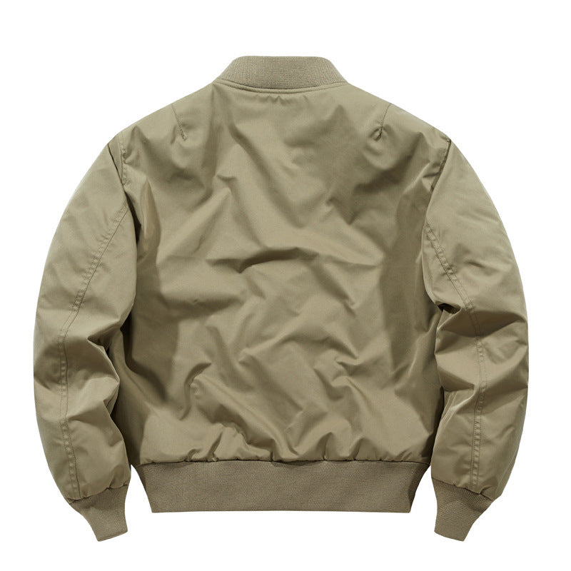 Herren Oversized Nylon‑Bomberjacke mit markanten Klappentaschen und Rippbündchen Echo Archiv