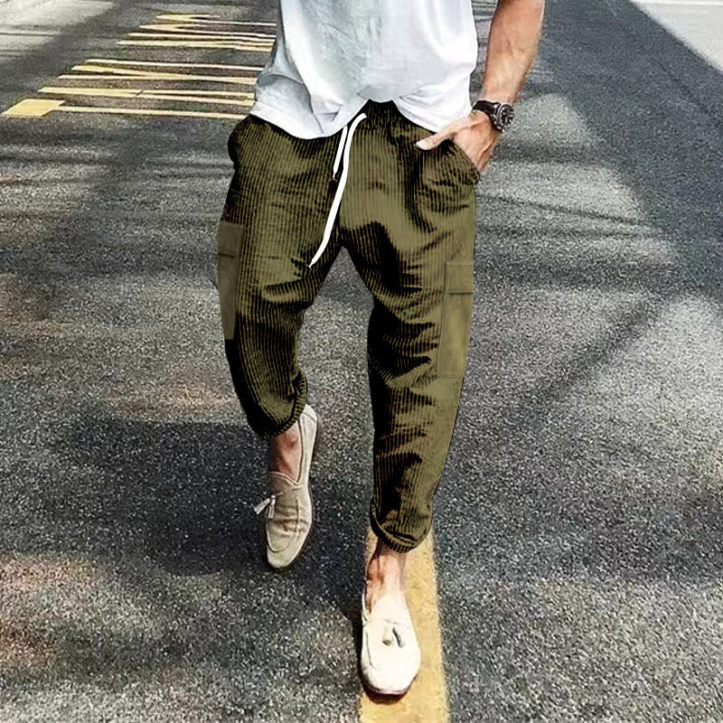 Herren Bequeme Cargo-Hose Echoarchiv