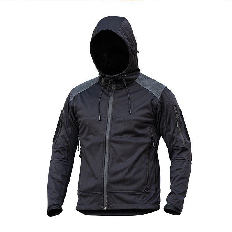 Herren funktionale Outdoor-Jacke mit isolierter Steppstruktur Echoarchiv