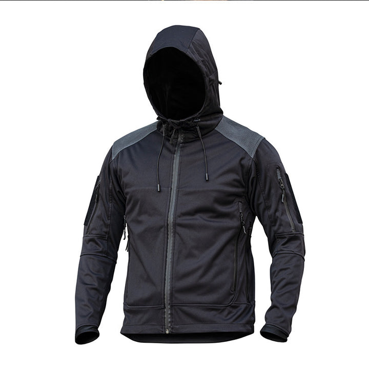 Herren funktionale Outdoor-Jacke mit isolierter Steppstruktur Echoarchiv