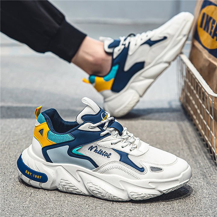Damen modische Chunky Sneakers mit atmungsaktiver Oberflächenstruktur Echo Archiv