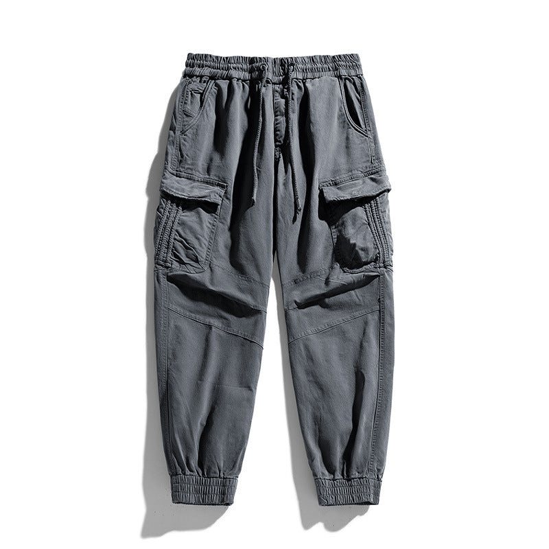Herren Cargo-Joggerhose mit ergonomischen Kniepasse, elastischem Tunnelzugbund und großvolumigen Klappentaschen Echo Archiv