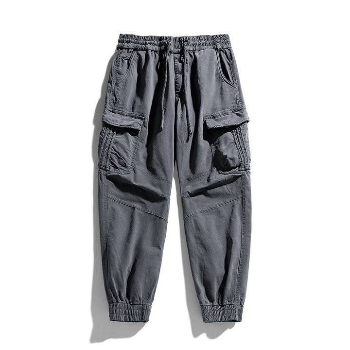 Herren Cargo-Joggerhose mit ergonomischen Kniepasse, elastischem Tunnelzugbund und großvolumigen Klappentaschen Echo Archiv