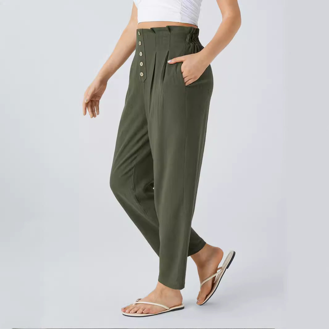 Damen Hochwertige Stoffhose Echo Archiv