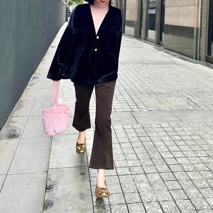 Damen Elegante und bequeme Cordhose Echoarchiv