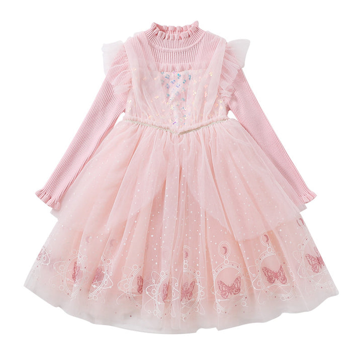 Mädchen Festliches Kleid im Prinzessinnen-Stil Echo Archiv