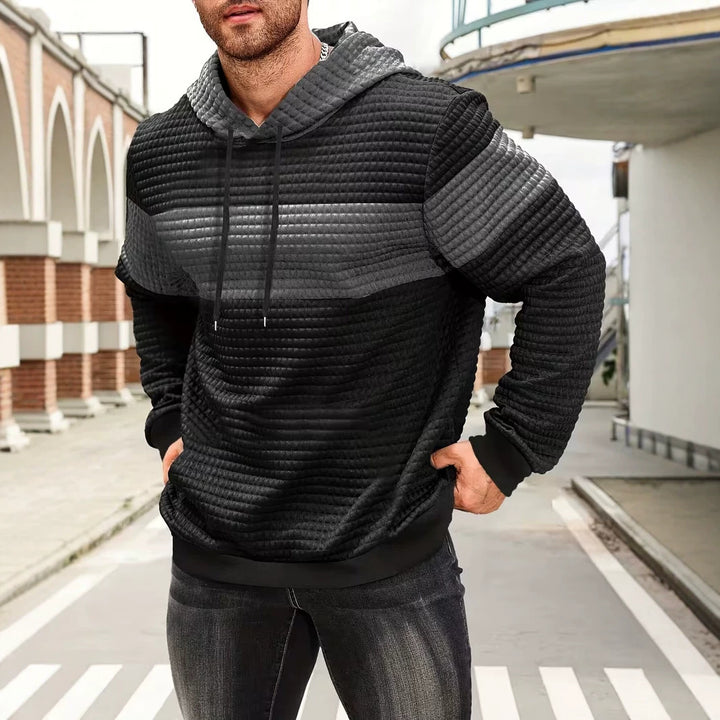 Herren Urbaner Kapuzenpullover mit innovativer Struktur Echoarchiv