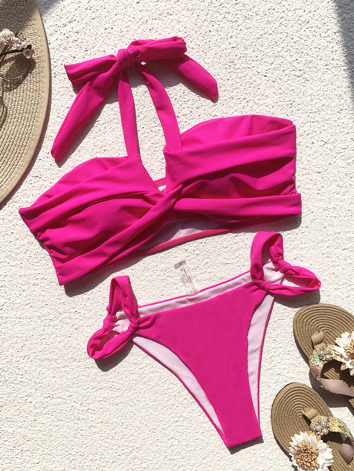 Damen Raffinierter Bikini mit innovativem Wickeldesign Echo Archiv