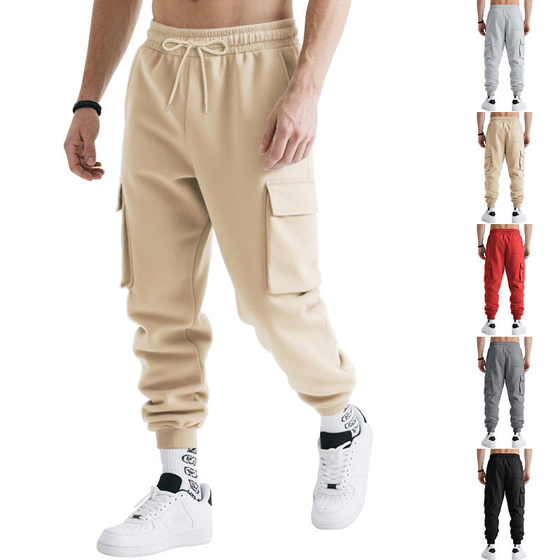 Herren Cargo-Jogginghose mit verstellbarem Bund und praktischen Seitentaschen Echoarchiv