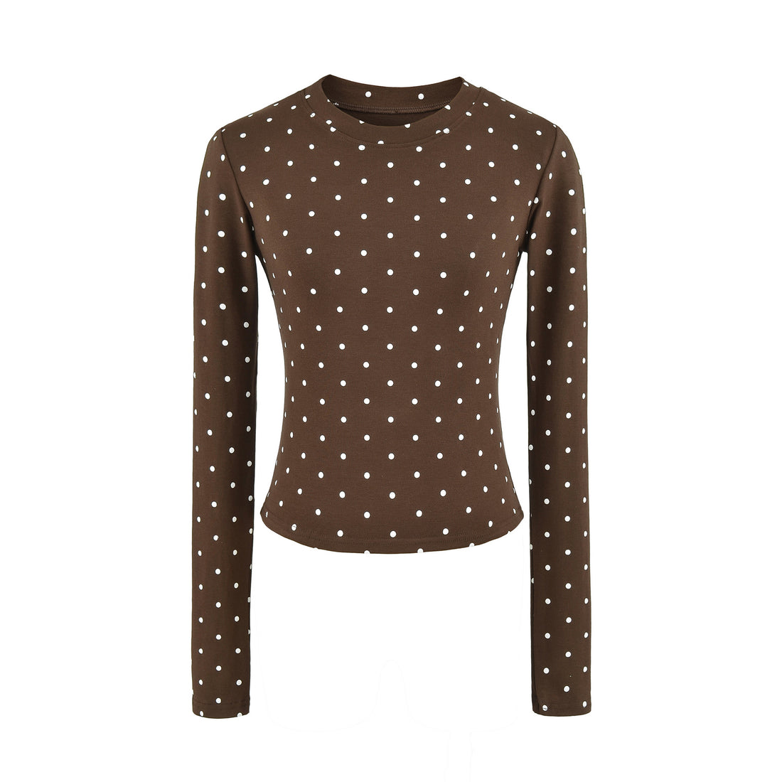 Damen Zweiteiliges Stretch-Jersey Lounge-Set mit Cropped Longsleeve und High‑Waist Schlaghose Echoarchiv