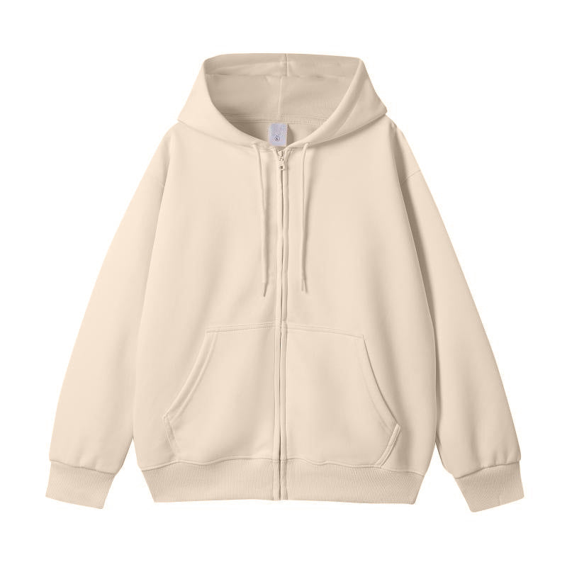 Unisex Oversize-Kapuzenjacke mit durchgehendem Reißverschluss und Kängurutasche Echo Archiv