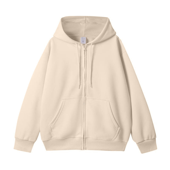 Unisex Oversize-Kapuzenjacke mit durchgehendem Reißverschluss und Kängurutasche Echo Archiv