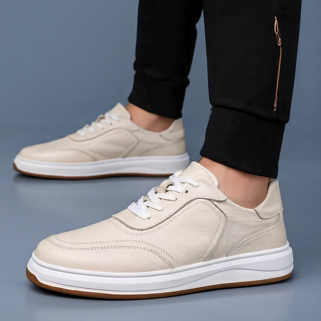 Herren Elegante und bequeme Leder Sneakers Echoarchiv