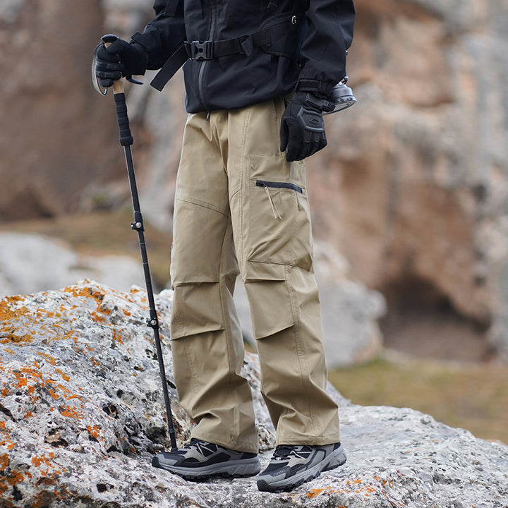 Herren Robuste wasserabweisende Trekkinghose mit Cargo-Taschen Echo Archiv