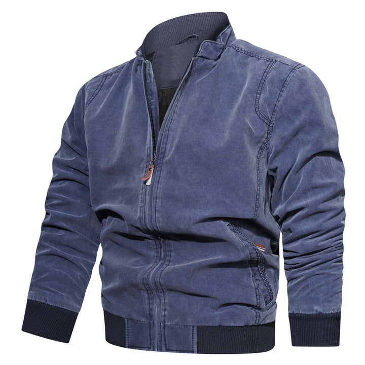 Herren Lässige Bikerjacke aus strapazierfähigem Material Echo Archiv