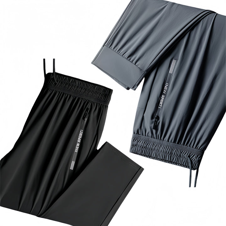 Herren Sportliche Hybrid-Jogginghose Echo Archiv