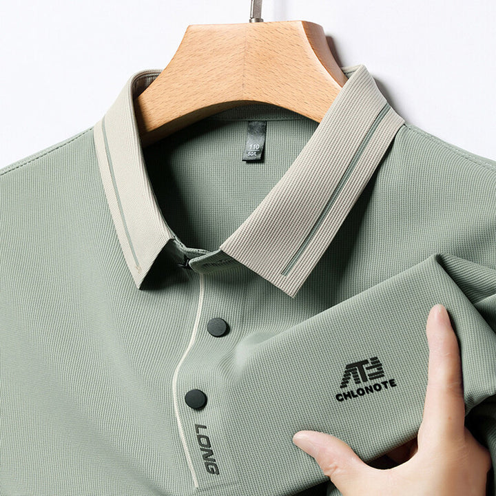 Herren feuchtigkeitsregulierendes Poloshirt mit modernem Kragen Echoarchiv
