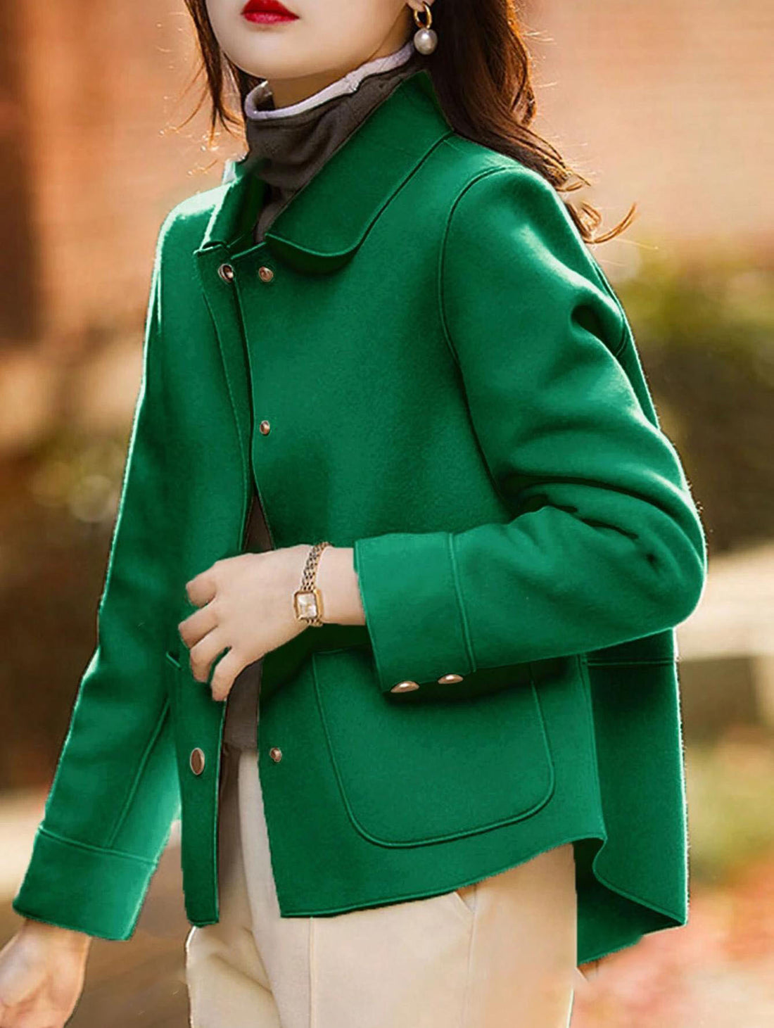 Damen Modische Freizeitjacke – Célinea