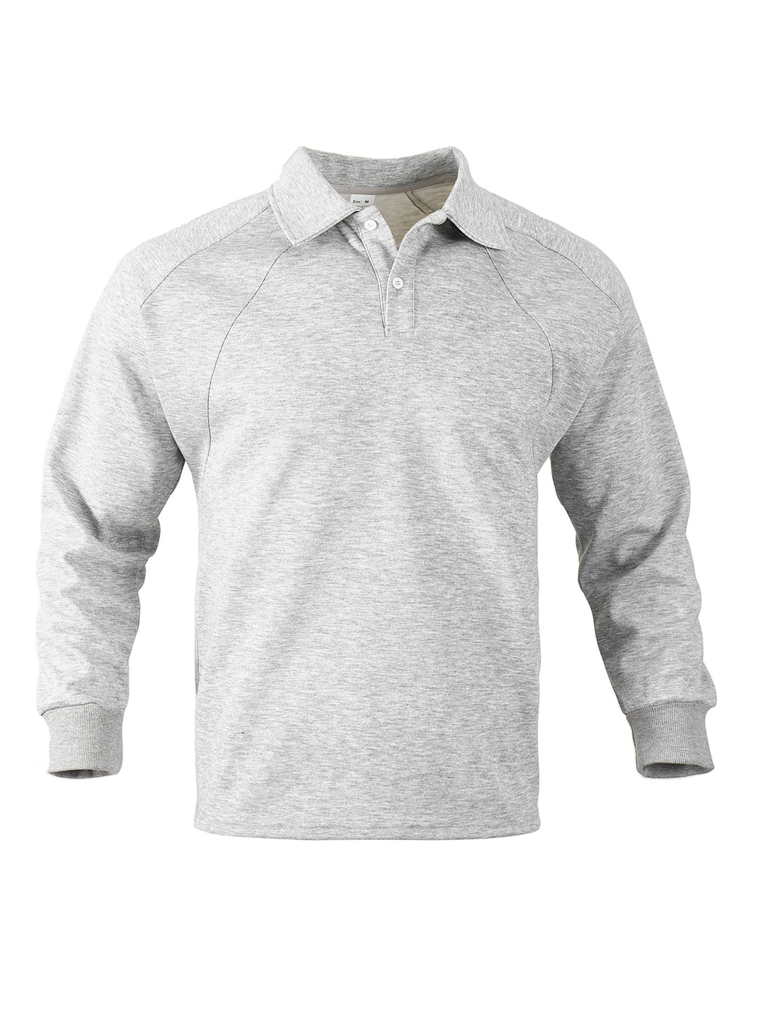 Herren Poloshirt mit langem Arm aus atmungsaktivem Material Echoarchiv