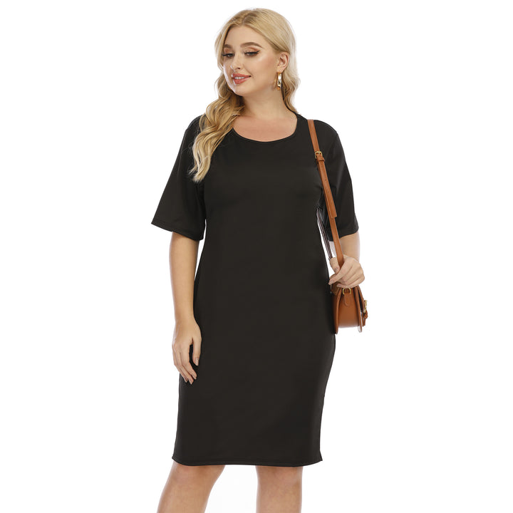Damen komfortables Midi-Kleid mit lässigem Schnitt Echo Archiv