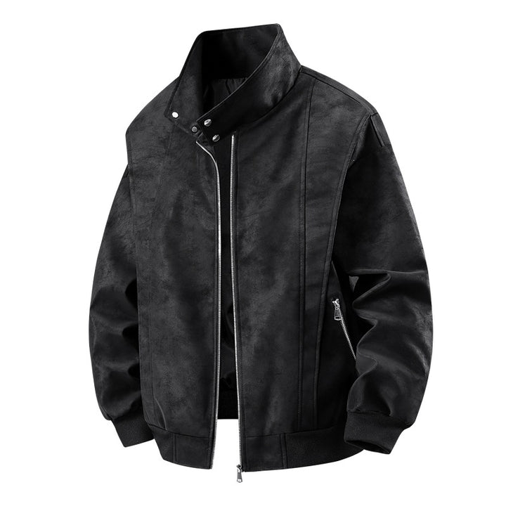 Herren Modische Bikerjacke Echo Archiv 1787738058