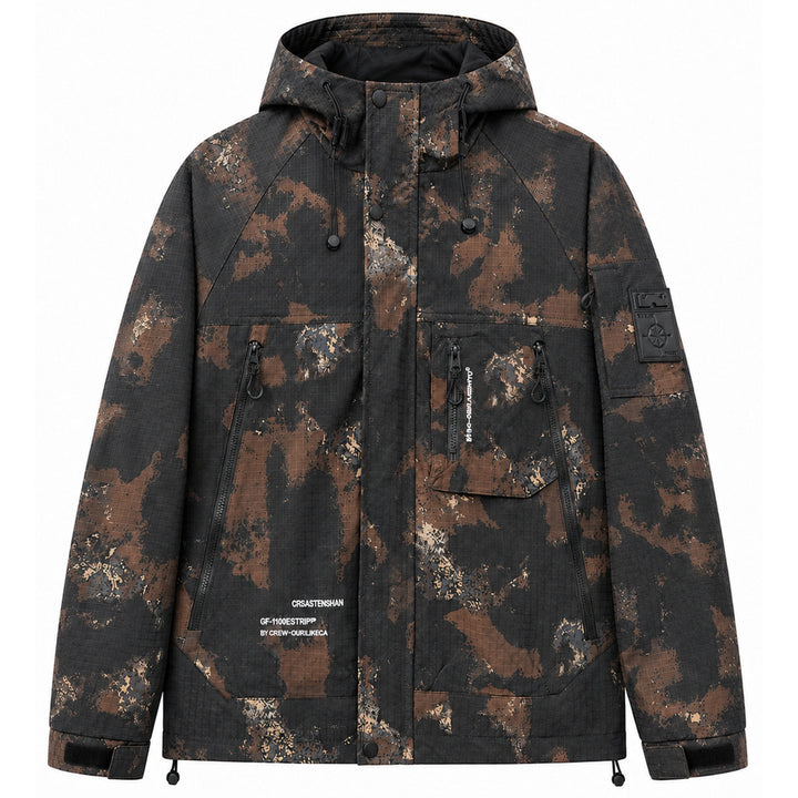 Herren Multifunktionale Outdoorjacke mit Kapuze Echo Archiv