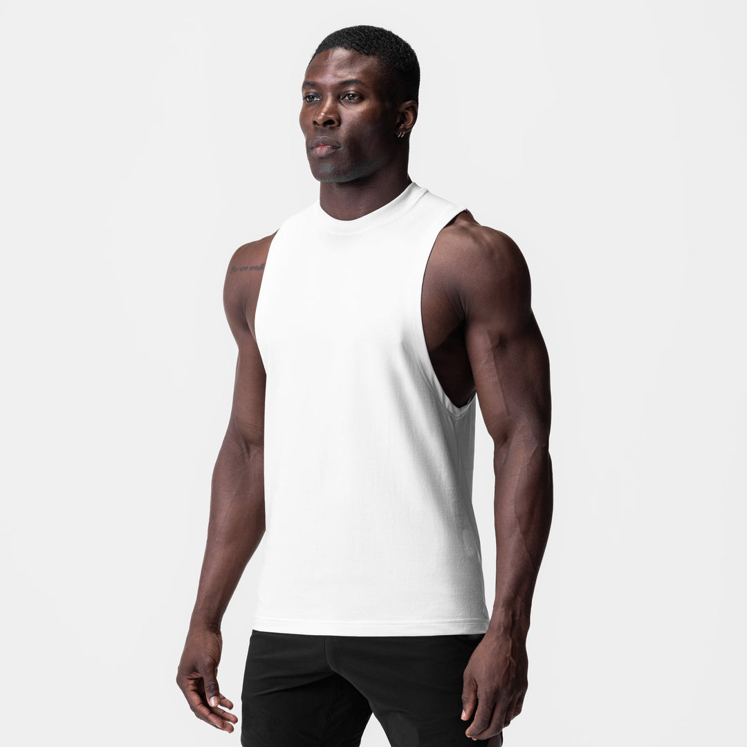 Herren Sportliches Muskelshirt mit weitem Armloch Echoarchiv