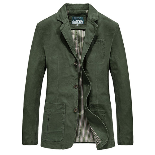 Herren Chino-Blazer mit modernem Design und praktischen Taschen Echoarchiv