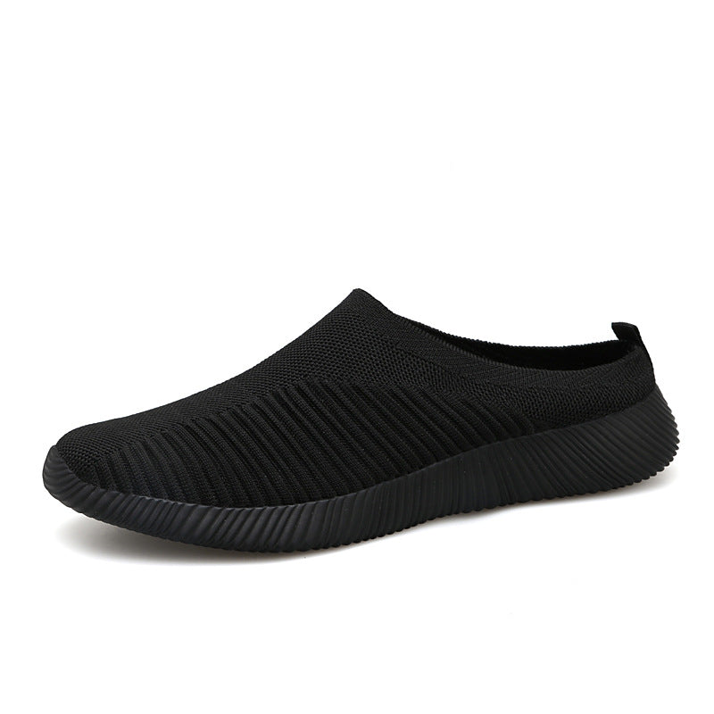 Damen nan ultraleichter Slip-On-Freizeitschuh mit nahtlosem Netzstrick, ergonomischer Fersenlasche und flexibler Wellenlaufsohle Echo Archiv