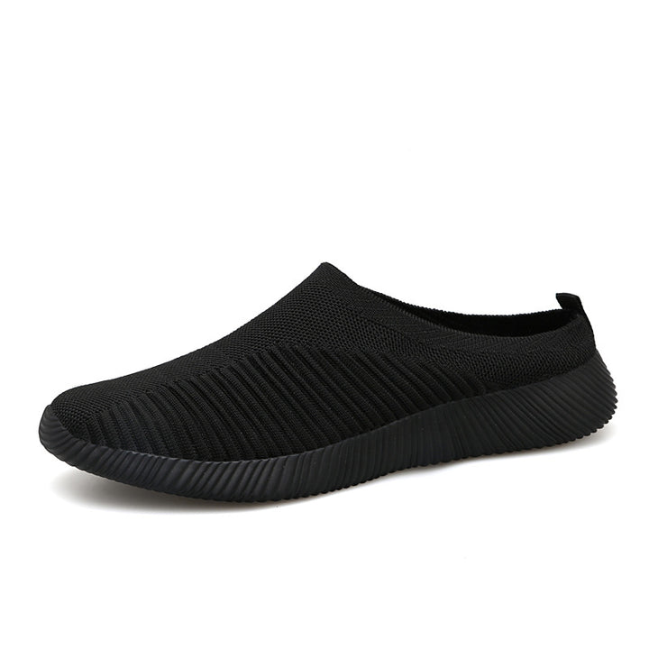 Damen nan ultraleichter Slip-On-Freizeitschuh mit nahtlosem Netzstrick, ergonomischer Fersenlasche und flexibler Wellenlaufsohle Echo Archiv