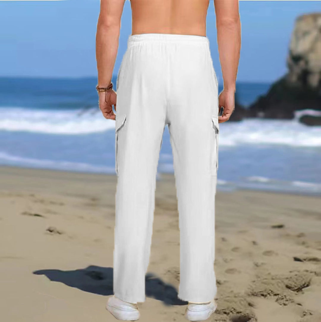 Herren Cargo-Hose mit praktischen Taschen und elastischem Bund Echoarchiv