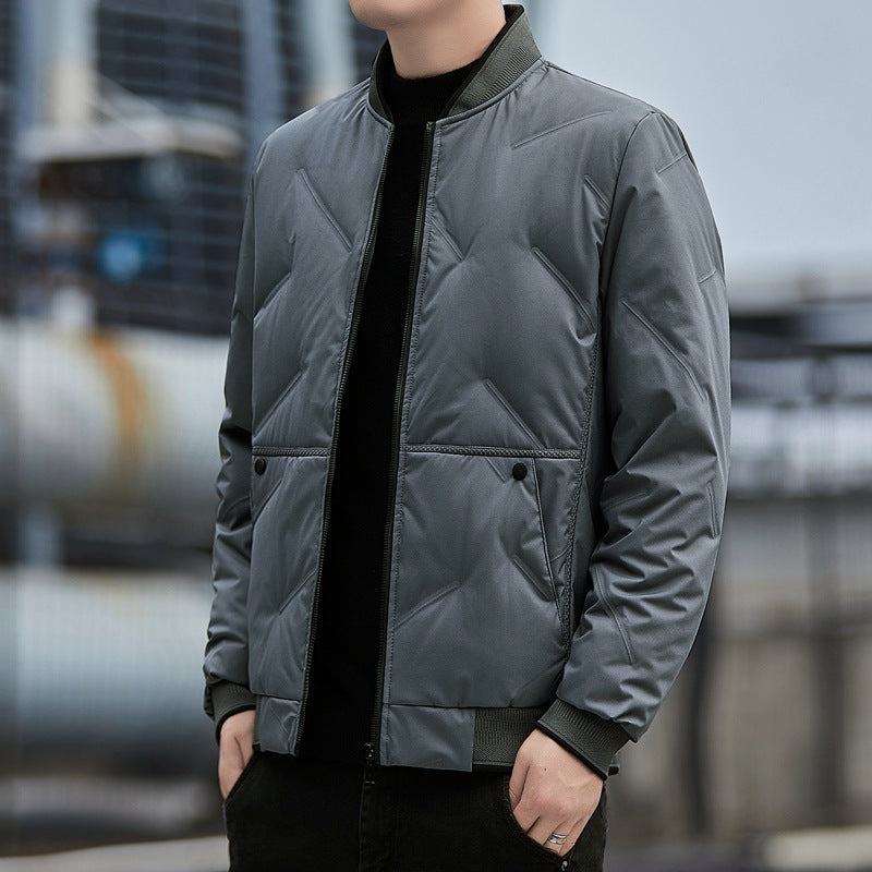 Herren Wattierte Blousonjacke mit Stehkragen Echo Archiv