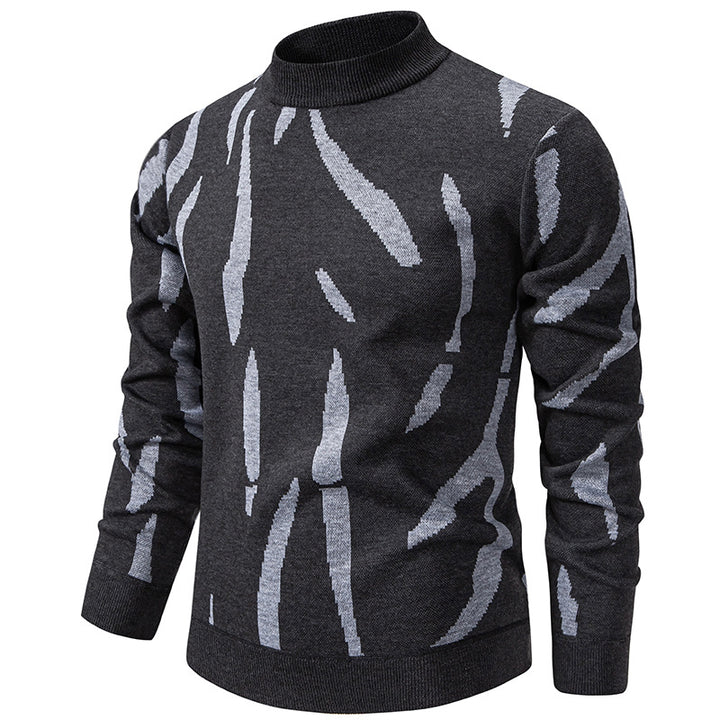 Herren modischer Sweatpullover mit einzigartigem grafischem Muster Echoarchiv