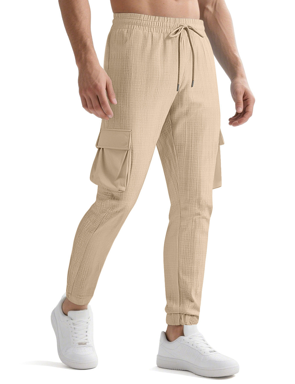 Herren Cargo-Jogginghose mit elastischem Bund und praktischen Taschen Echoarchiv
