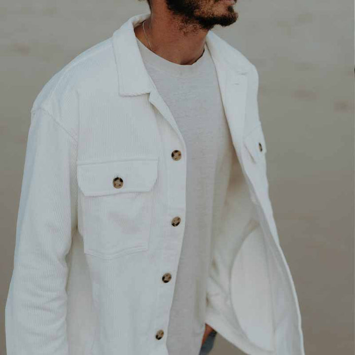 Herren cordjacke mit praktischen Brusttaschen Echoarchiv