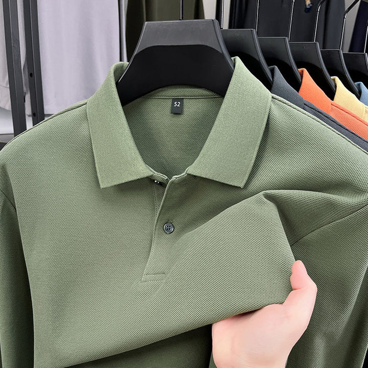 Herren stylisches Poloshirt mit atmungsaktivem Piqué-Gewebe Echoarchiv