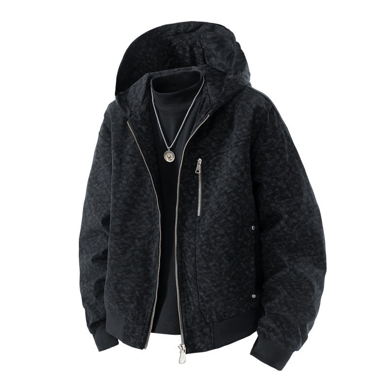 Damen lässige abnehmbare Kapuzenjacke Echo Archiv