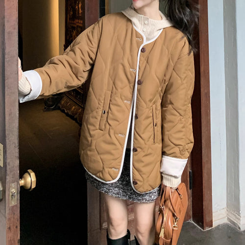 Damen Bequeme oversized Jacke Echoarchiv