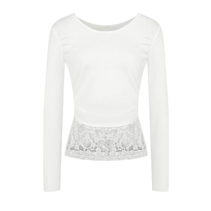 Damen elegantes Oberteil mit raffinierten Rüschendetails Echo Archiv