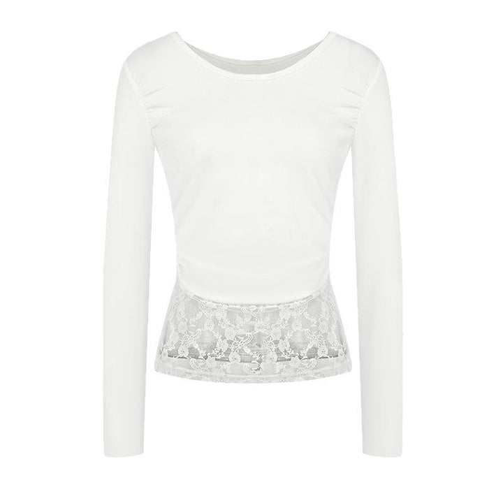 Damen elegantes Oberteil mit raffinierten Rüschendetails Echo Archiv