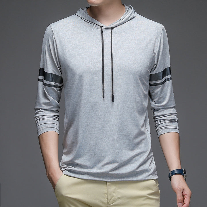 Herren Sportliches Hoodie-Shirt mit atmungsaktiver Funktion Echoarchiv