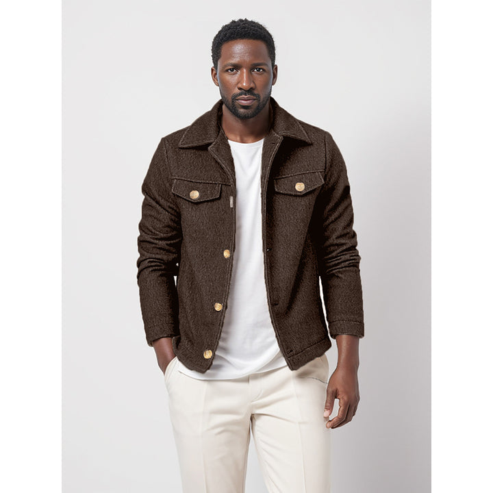 Herren Übergangsjacke im modernen Denim-Stil Echoarchiv