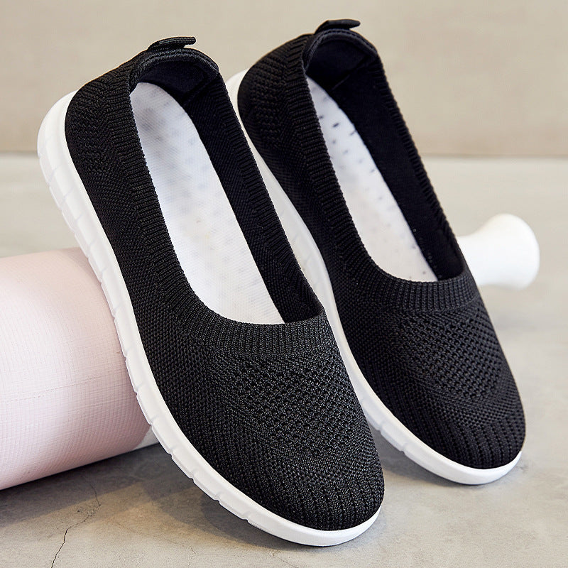 Damen Bequeme Slip-On Sneakers aus atmungsaktivem Material Echo Archiv