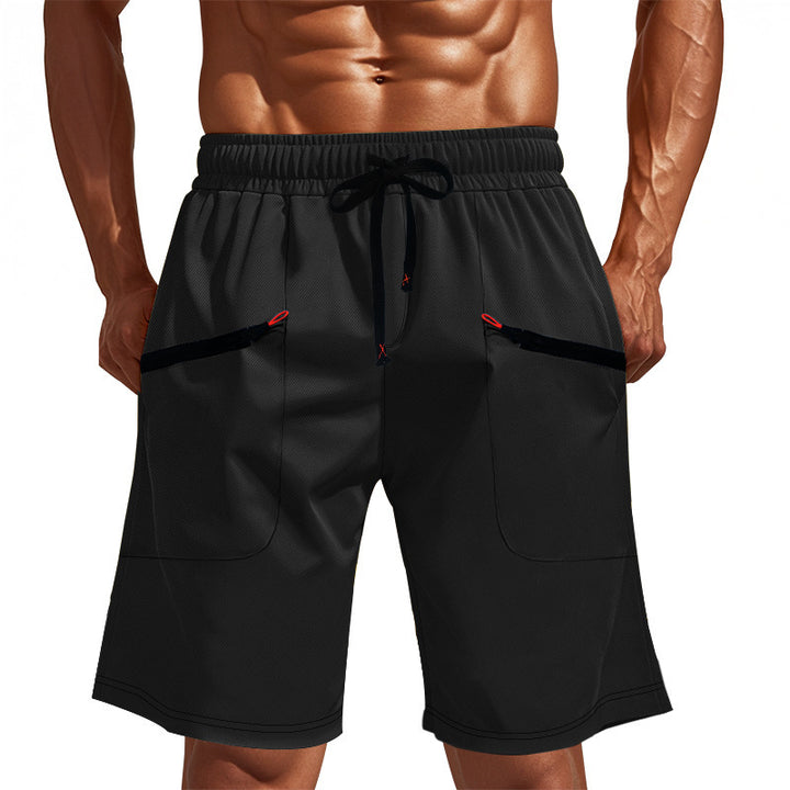 Herren Sportliche Universelle Shorts mit funktionalen Taschen und elastischem Bund Echoarchiv