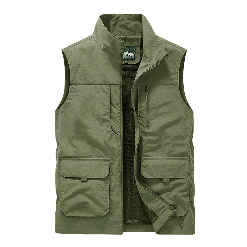 Herren Funktionale Outdoor-Weste Echo Archiv 1788241037