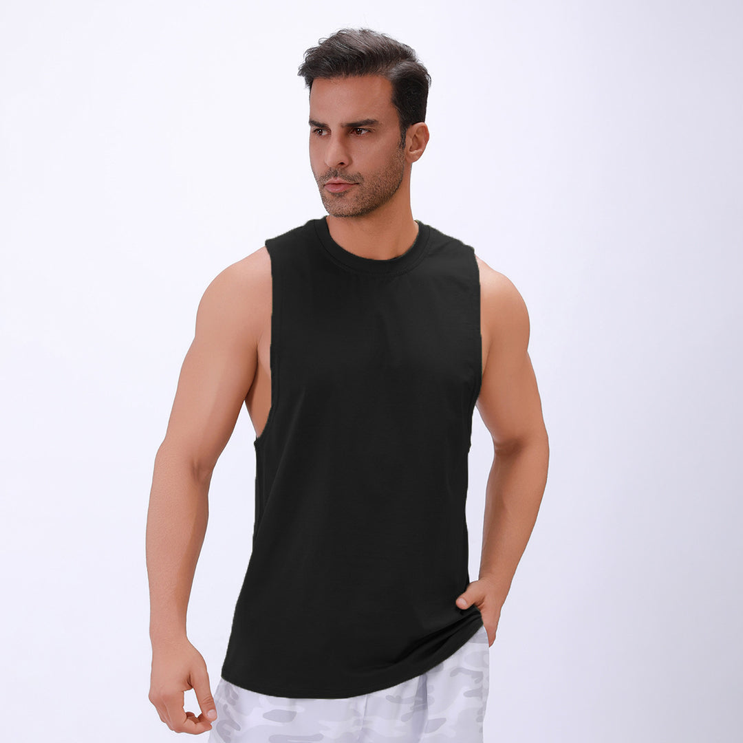 Herren Atmungsaktives Sporttanktop mit schmalen Trägern Echoarchiv