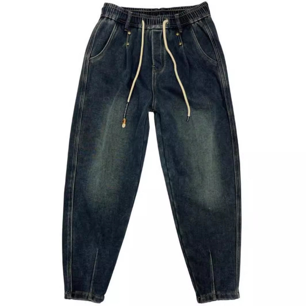Herren Einzigartige Ripped Denim Jeans Echoarchiv