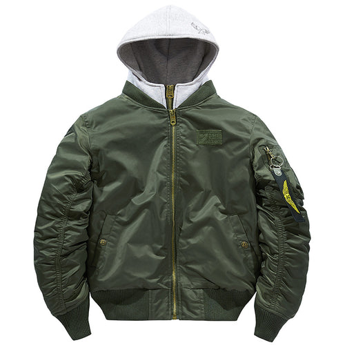 Herren Taillierte Übergangsjacke mit Kapuze Echo Archiv
