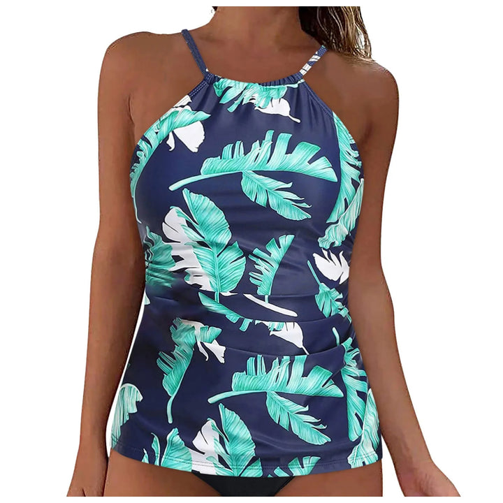 Damen Tankini mit floralem Design und figurbetontem Schnitt Echo Archiv